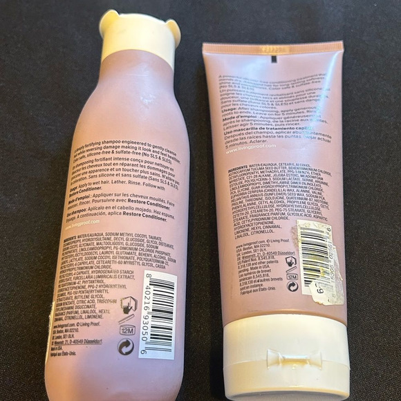 Living Proof Restore Shampoo & Repair Mask New FullSz - Picture 2 of 4
